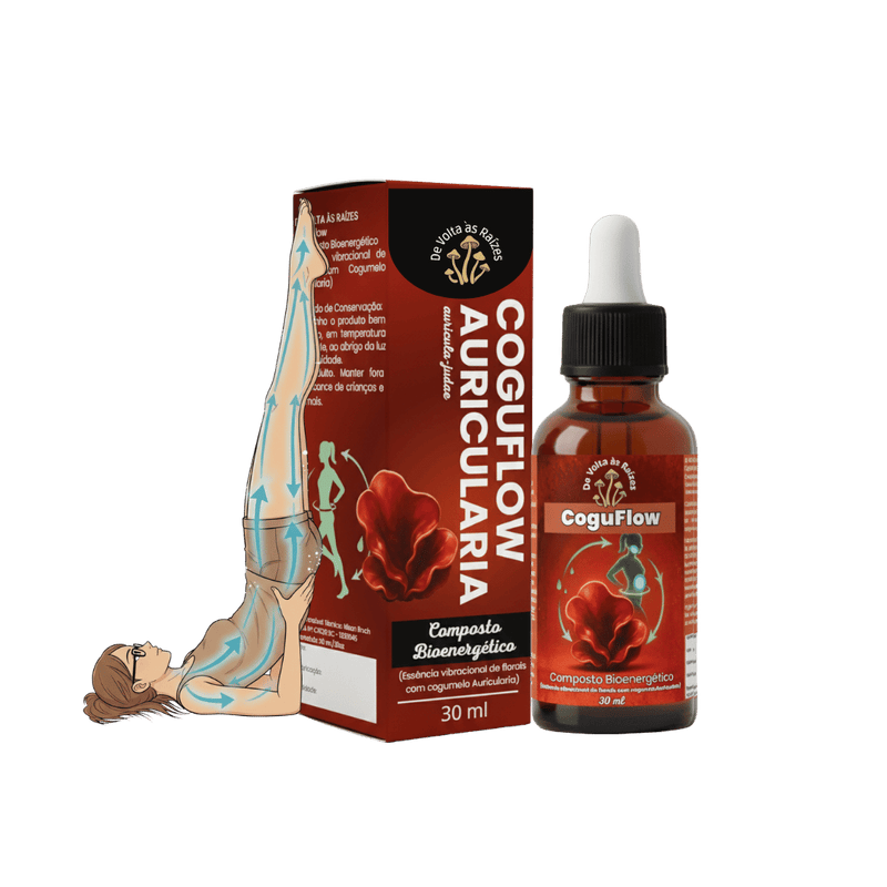 CoguFlow (Composto Bioenergético) Cogumelo Auricularia – 30 ml