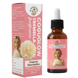CoguGlow Gotas (Composto Bioenergético) Cogumelo Tremella fuciformis – 30 ml