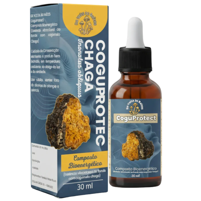 CoguProtect (Composto Bioenergético) Cogumelo Chaga – 30 ml