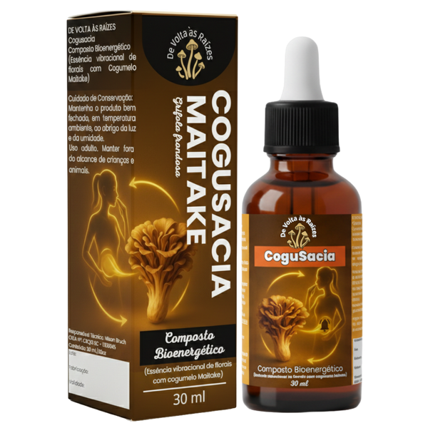 CoguSacia (Composto Bioenergético) Cogumelo Maitake – 30 ml
