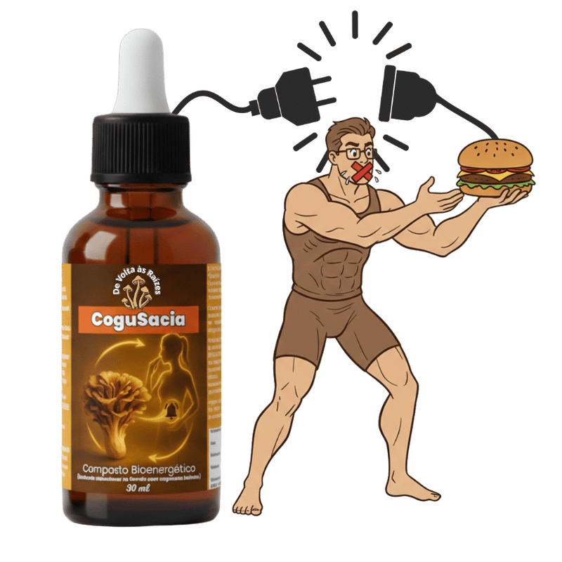 CoguSacia (Composto Bioenergético) Cogumelo Maitake – 30 ml