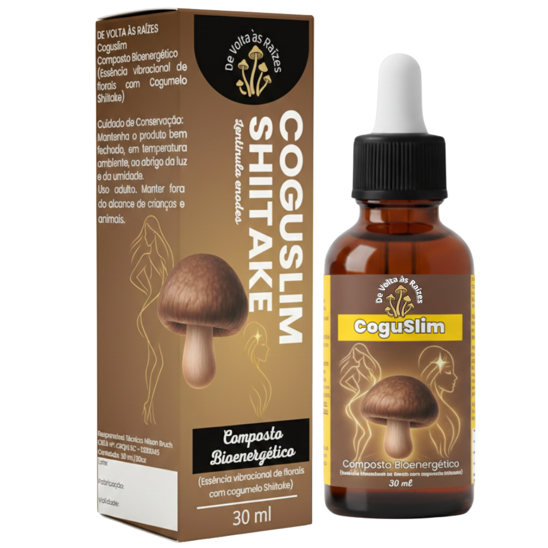 CoguSlim (Composto Bioenergético) Cogumelo Shiitake – 30 ml