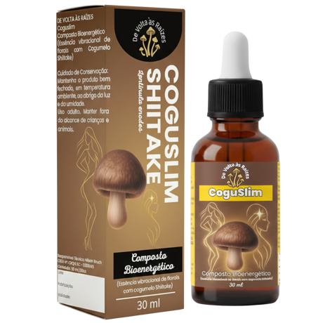 CoguSlim (Composto Bioenergético) Cogumelo Shiitake – 30 ml