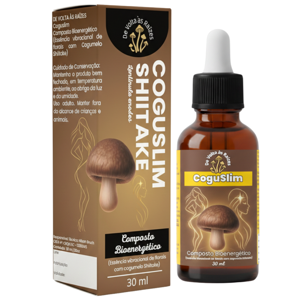 CoguSlim (Composto Bioenergético) Cogumelo Shiitake – 30 ml