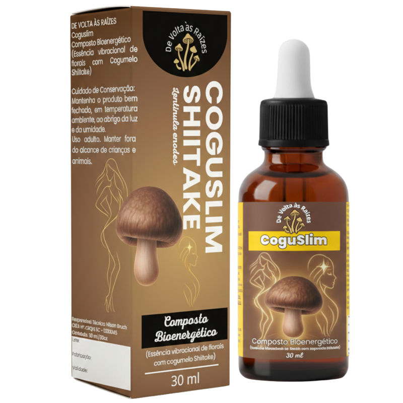 CoguSlim (Composto Bioenergético) Cogumelo Shiitake – 30 ml