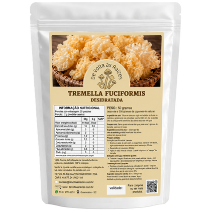 Cogumelo Tremella Desidratado 50 g