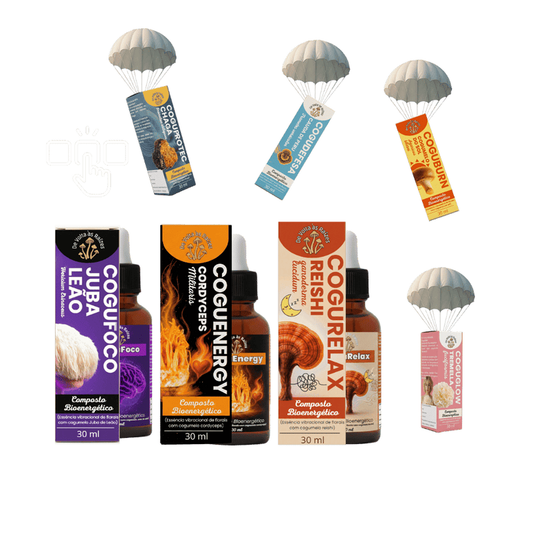 Combo 4 Espécies – Linha de Composto Bionergético