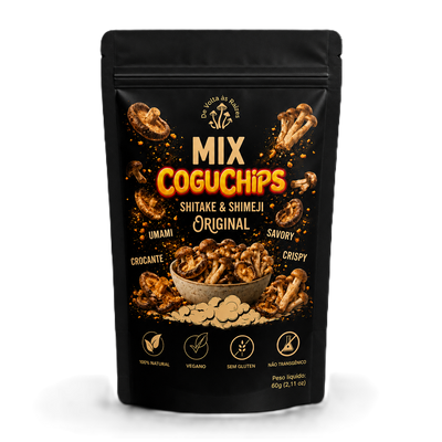 Mix CoguChips - Shiitake & Shimeji Crocante 60g