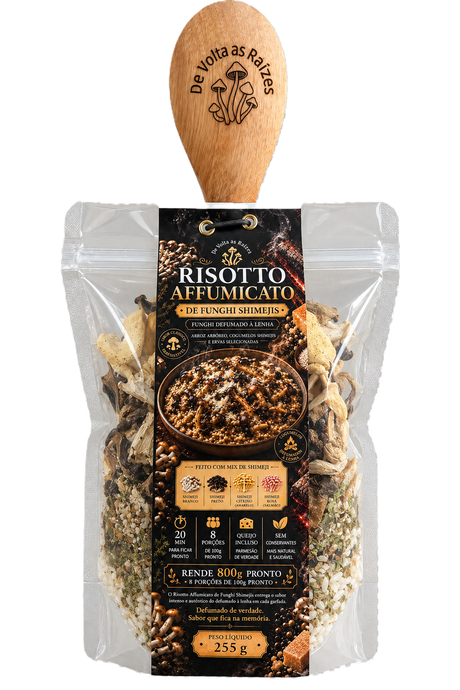 Risoto Funghi Shimeji Defumado