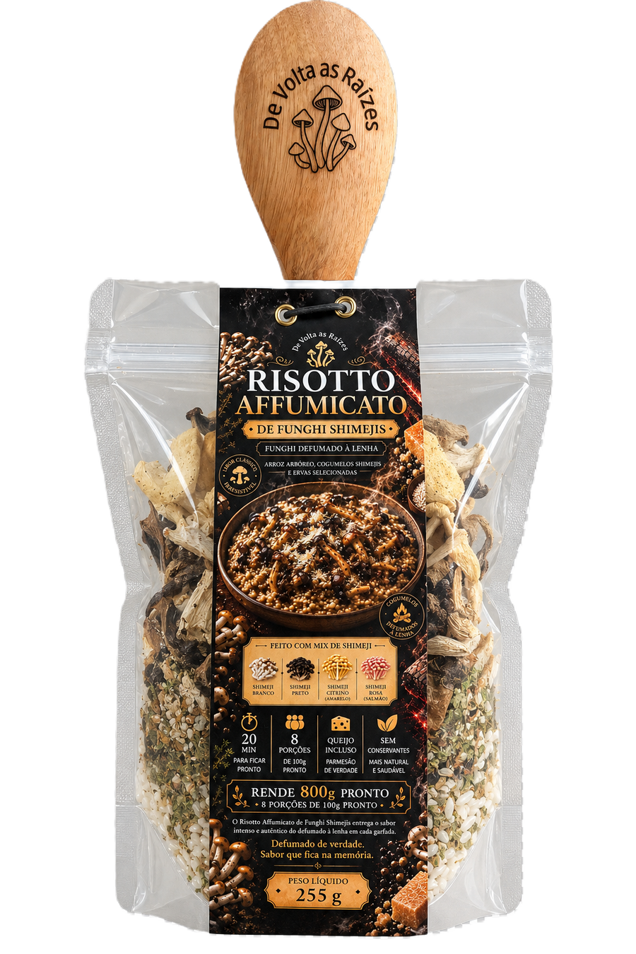 Risoto Funghi Shimeji Defumado 255g