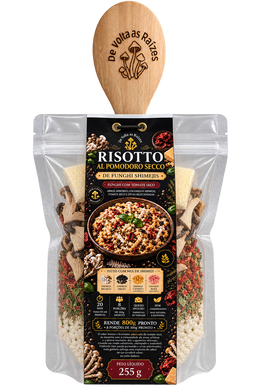 Risoto Funghi Shimeji com Tomate Seco 255g
