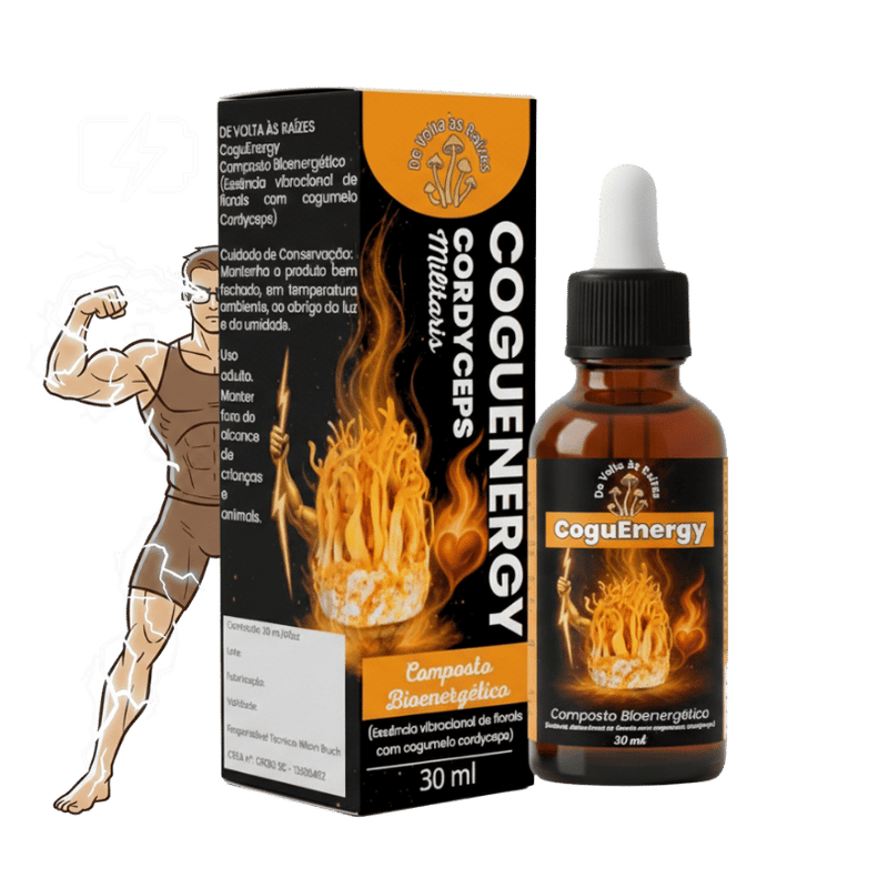 CoguEnergy (Composto Bioenergético) Cogumelo Cordyceps – 30 ml
