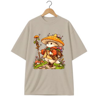 Camiseta Oversized Cogumelo Andarilho
