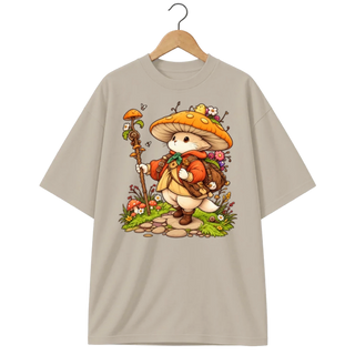 Camiseta Oversized Cogumelo Andarilho