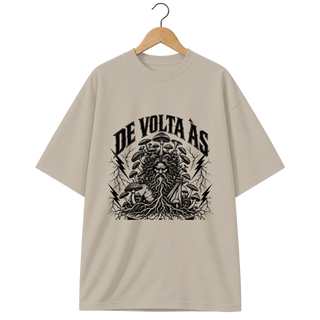 Camiseta Oversized Deus dos Cogumelos