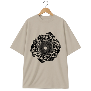 Camiseta Oversized Cogumelo Marca do Esporo