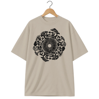 Camiseta Oversized Cogumelo Marca do Esporo