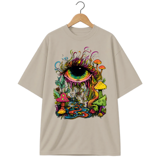 Camiseta Oversized Olho de Cogumelo