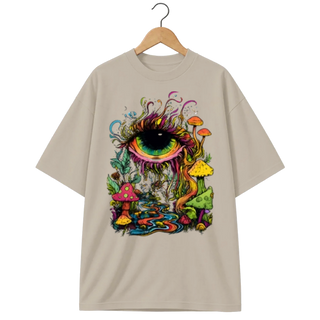 Camiseta Oversized Olho de Cogumelo
