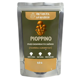 Cogumelo Pioppino 100% Puro Moída 50 g (Farinha)