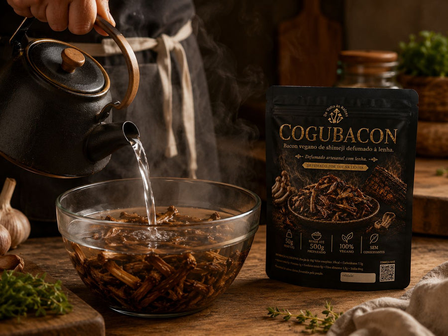 Doura na frigideira. Perfuma a cozinha.