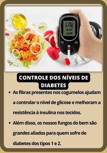 diabetes e cogumelos