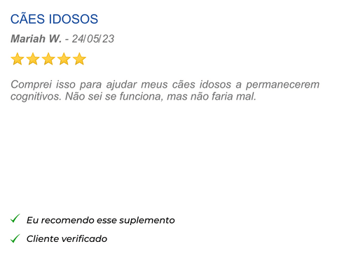 depoimento juba de leao para pet - cão idoso