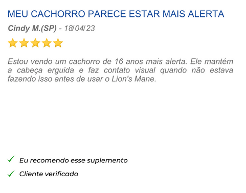 depoimento juba de leao para pet - mais alerta