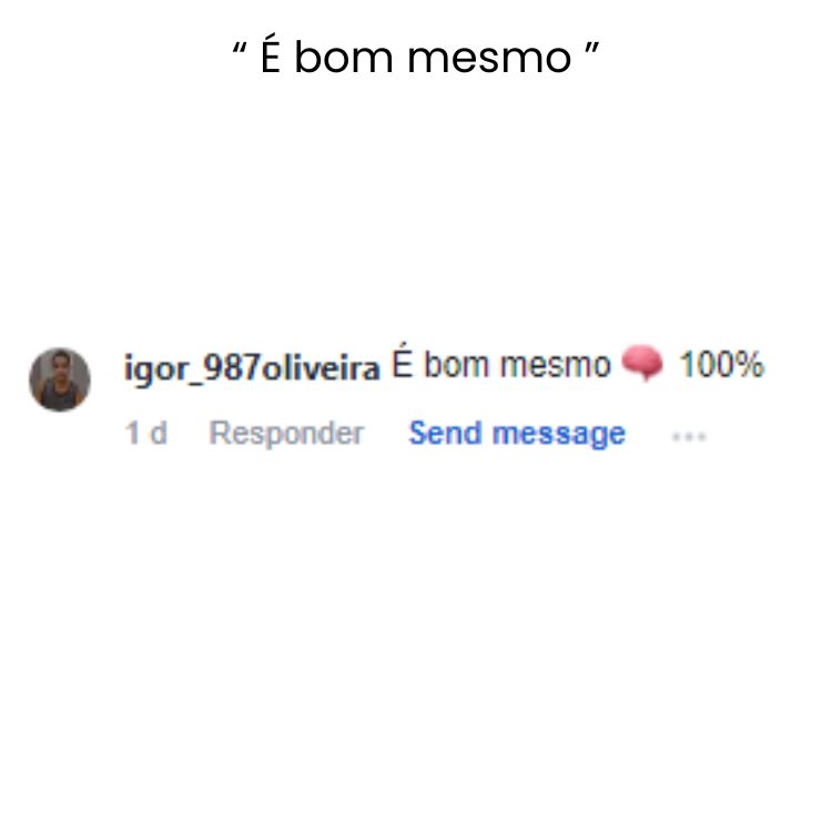 é bom mesmo