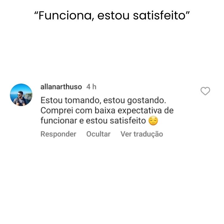 funciona estou satisfeito