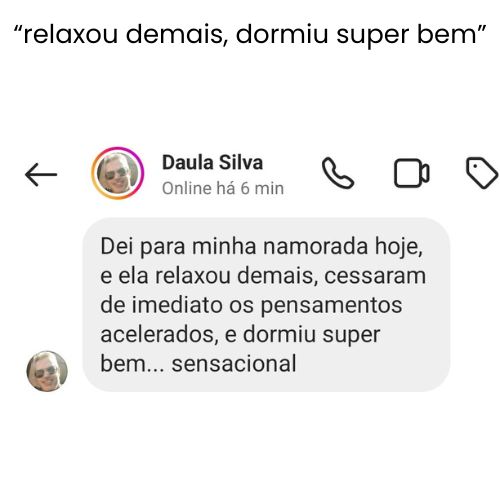 relaxou de mais penamentos cessaram