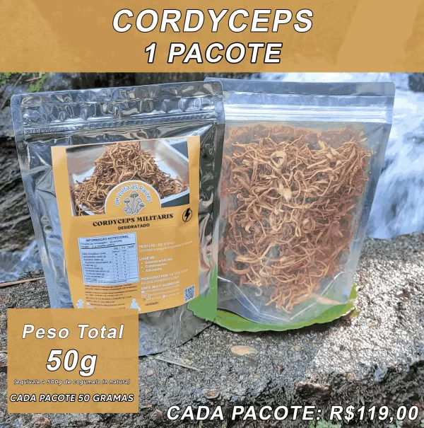 Cordyceps desidratado